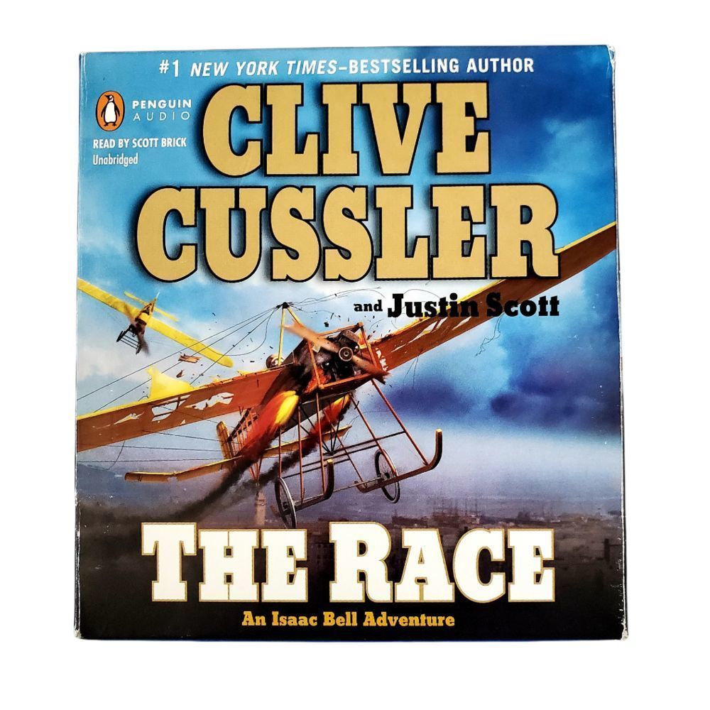 Clive Cussler The Race Audio Book, Unabridged, Nine CDs